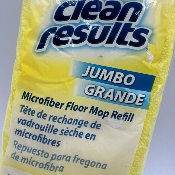 Quickie Clean Results Jumbo Microfiber Floor Mop Refill #007MCR NEW 2015 - Picture 2 of 6